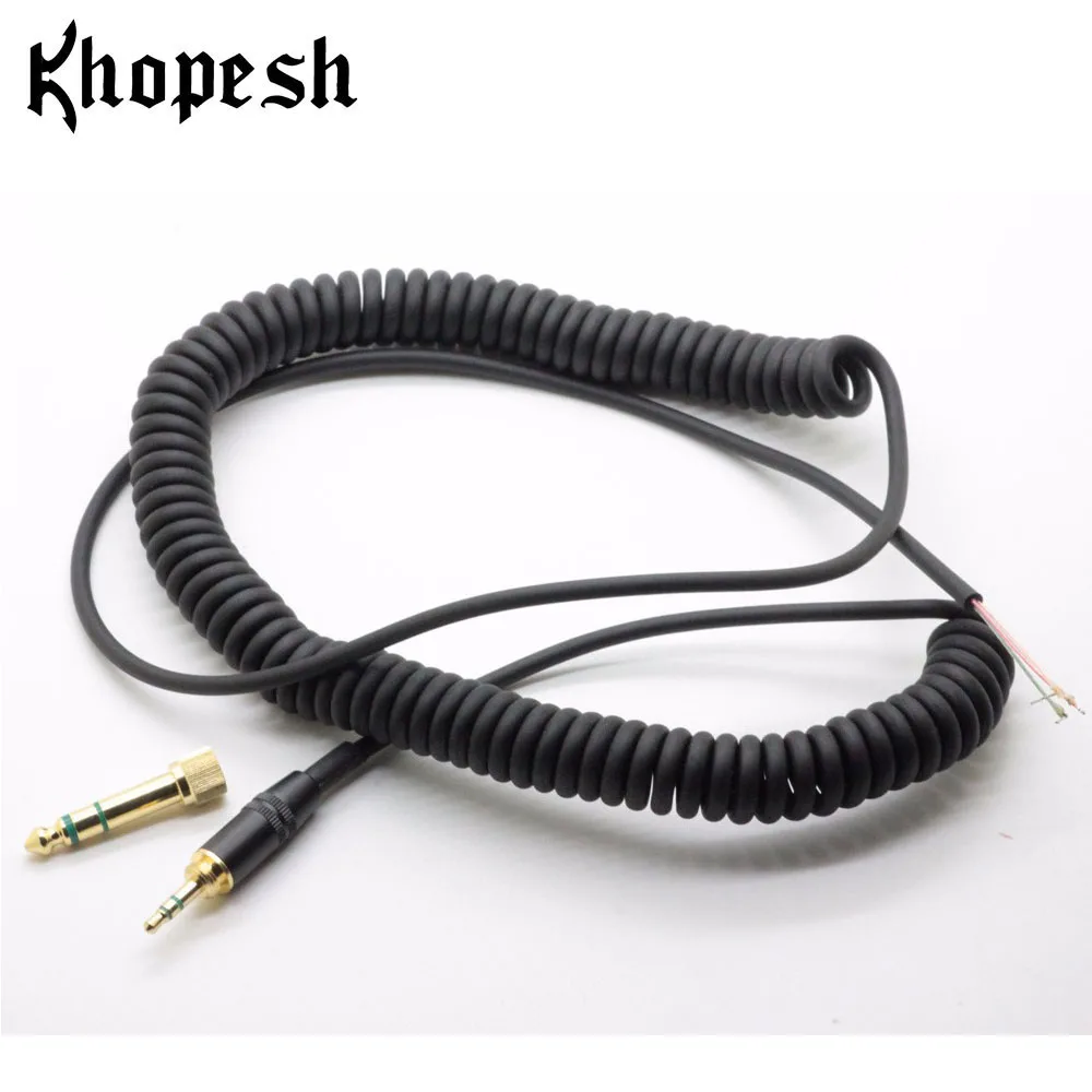 Кабель Khopesh 7506 для диджея женский 7509 V6 V600 V700 V900 сменный кабель наушников шнуры |
