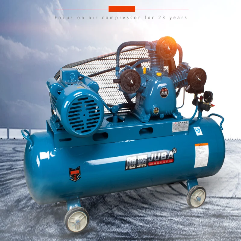 Customizable Industrial Non-Lubricated Belt-Driven High Pressure Reciprocating Piston Air Compressor | Инструменты