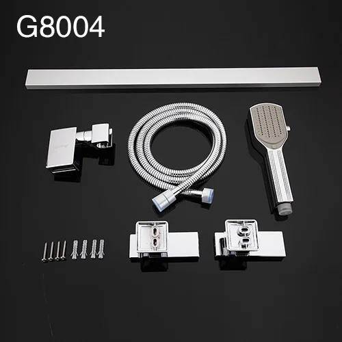 G8004 GAPPO ванная комната душевая горка из нержавеющей стали ручной душ бар настенное крепление ручной душ набор мыльница держатель опрыскиватель набор душ - Цвет: G8004
