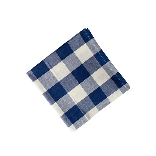 blue cloth Napkin 30x180 см буйвола плед в декорированном мешковиной горшке Рождество Настольная дорожка салфетки рождественские Украшение стола лесоруб тематические День рождения Декор - Цвет: blue cloth Napkin