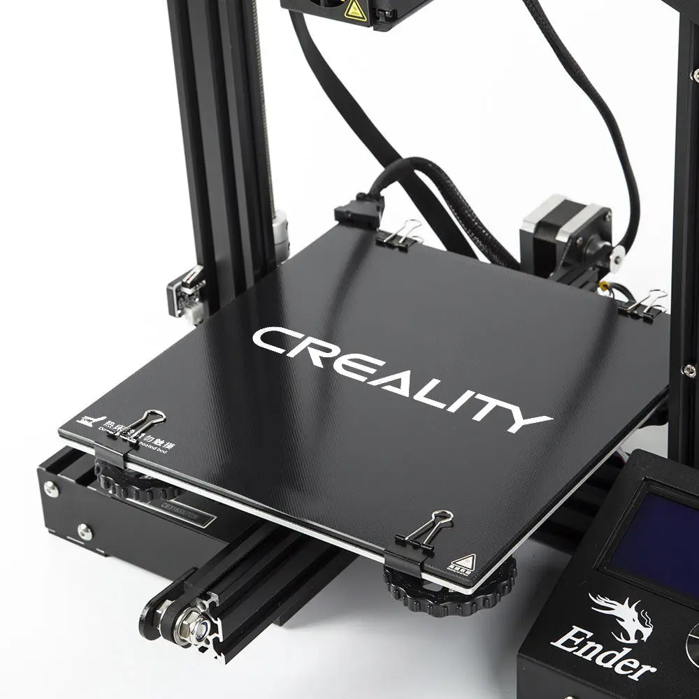 Platform Heated Bed Build Surface Glass Plate for Printer Ender 3/3S Excellent adhesion for strong adhesion in printing 3D