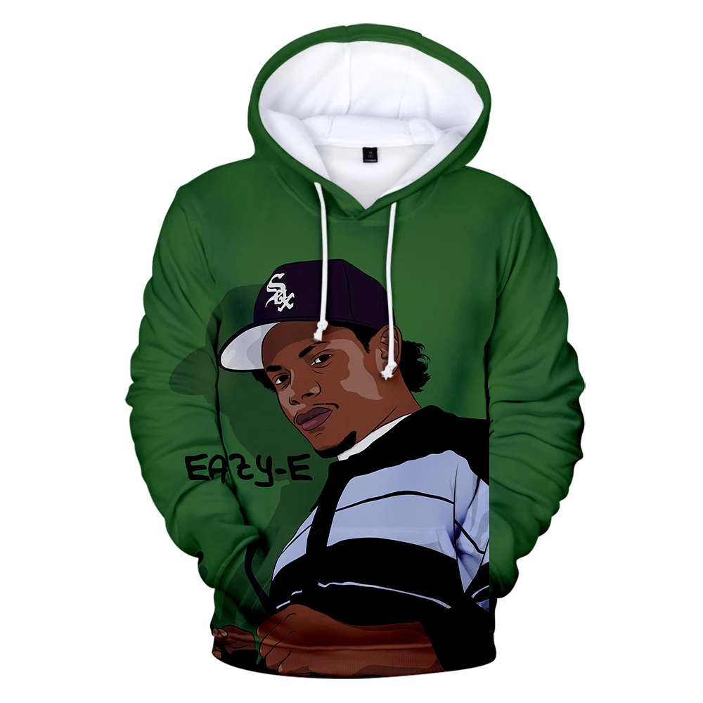 Гангста рэп Eazy E 3D толстовки для мужчин и женщин толстовки Harajuku худи пуловеры с принтом 3D хип хоп толстовки Мужская одежда дропшиппинг