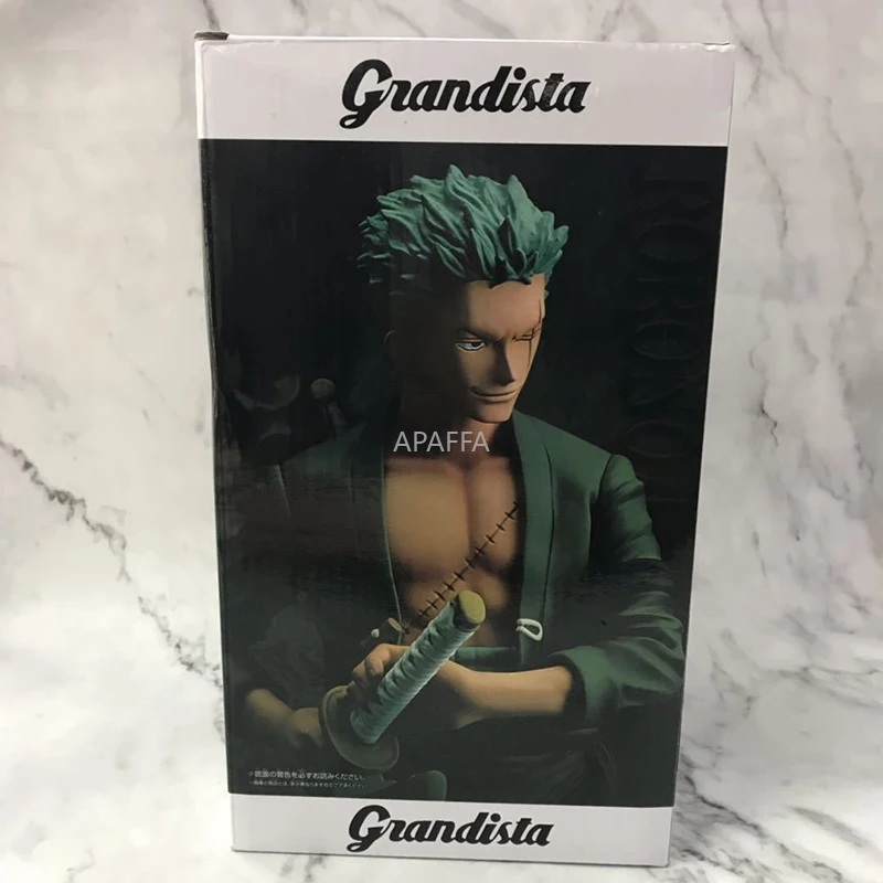 27 см аниме один кусок Roronoa Зоро три нож Ver. ПВХ Фигурки большой стоящий Ronoa модель