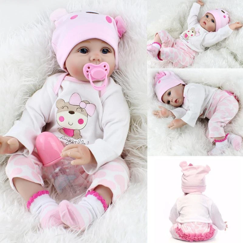 Smash nationale vlag leg uit 55Cm Bebes Boneca Reborn De Siliconen Echte Reborn Baby Poppen Vinyl  Realistische Pasgeboren Baby Doll Speelgoed Voor Meisjes Verjaardag xmas  Geschenken|Poppen| - AliExpress