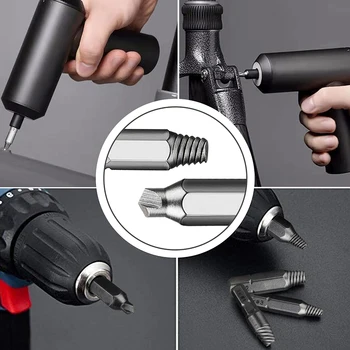 

22Pcs Damaged Screw Extractor Speed Out Drill Bits Broken Remover Bolt Set Can Machine Screws New 20200