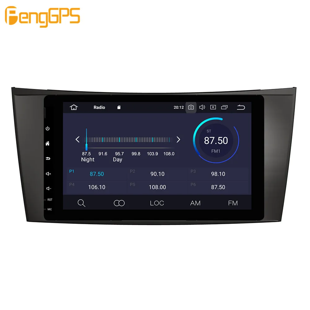 Best Android 9.0 4+64GB Built-in DSP Car multimedia Radio For Mercedes W211 W219 W463 CLS350 CLS500 CLS55 E200 E220 GPS Navigation 3
