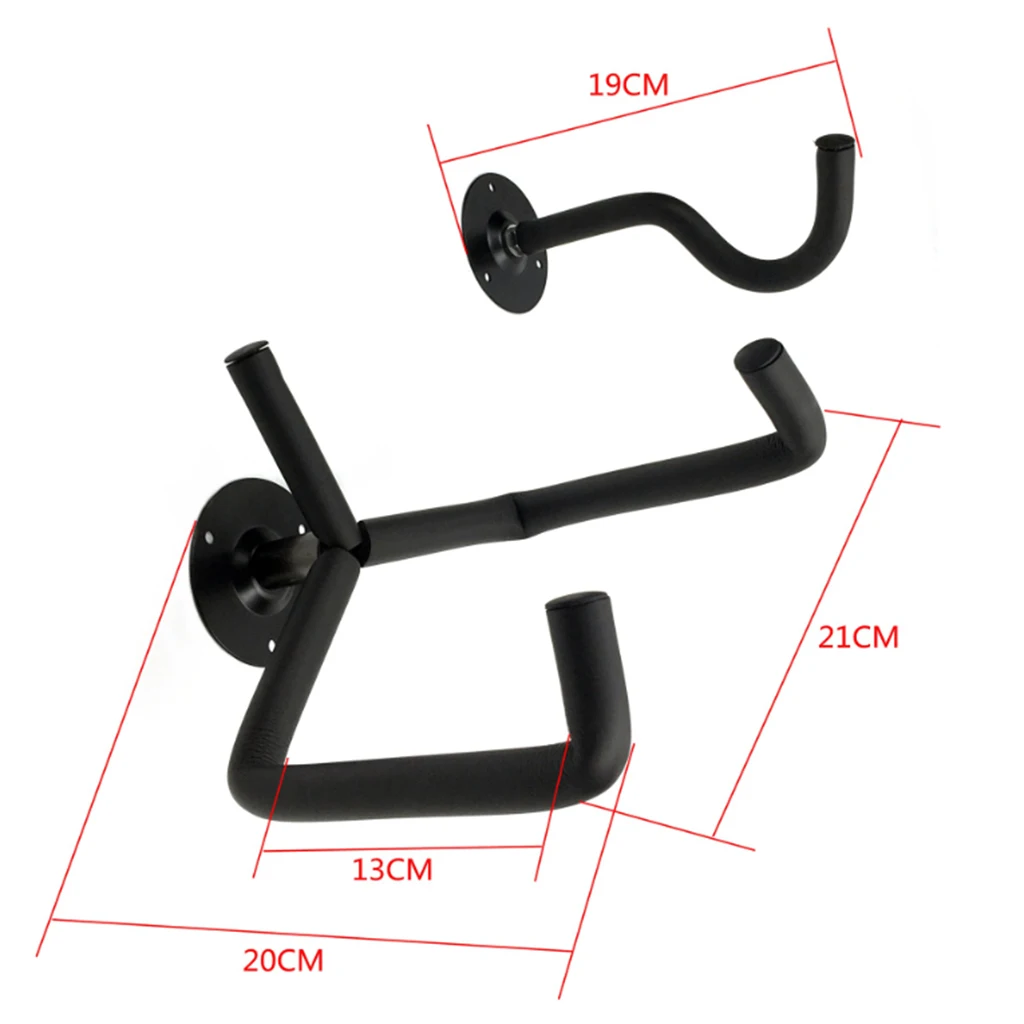 Guitar Wall Mount Holder Stand Horizontal for Music Shop Exhibition Studio Guitar Wall Mount Holder Stand Horizontal for Music Shop Exhibition Studio