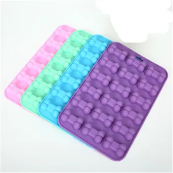

Factory Wholesale Dog Bone Silicone Cake Mold Baking Chocolate Molds Fondant Cake Decorating Tools Bone Candle Soap Craft Mold