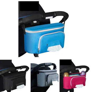

Large Capacity Baby Stroller Bag Storage Organizer Mom Travel Hanging Carriage Pram Mummy Diaper Bags Nappy Backpack Accessories