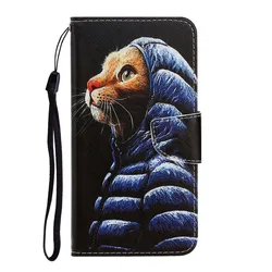 Elegant Painted Leather Wallet Flip Case - Premium Book - Style Cover for Redmi Note 10ProMax (A1)