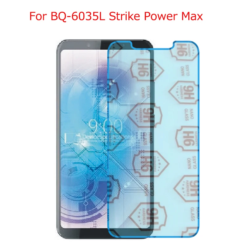 

3-Pack For BQ-6035L Strike Power Max,6040L ,5535L Strike Power Plus,5528L,5518G,5004G,4001G, 9H nanoTPU screen protection film