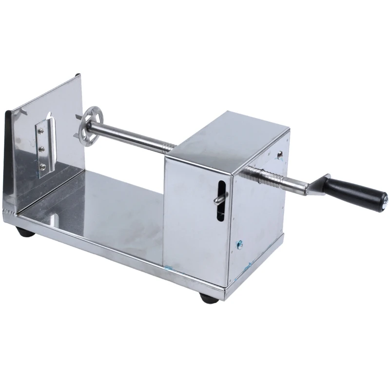 

Manual Stainless Steel Spiral Potato Slicer Potato Tower Kitchen Tool New Manual Stainless Steel Spiral Potato Slicer Potato Tow