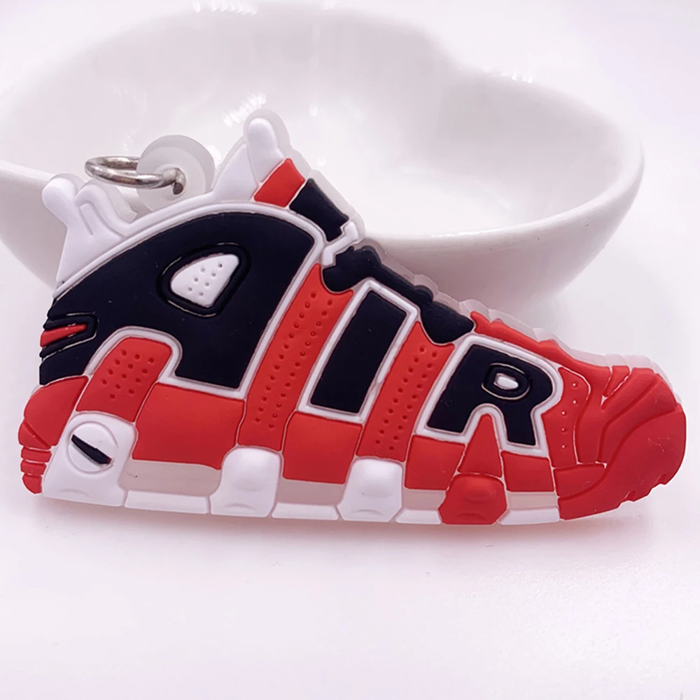 K0102-12 Mini Jordan Air Force 1 брелок для обуви для мужчин и женщин классический цвет AJ Ретро поколение баскетбольные кроссовки брелок - Цвет: K0102-12