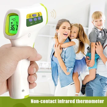 

Forehead Digital Infrared Thermometer Non-contact Handheld Baby Adult Temperature Meter 2019ing