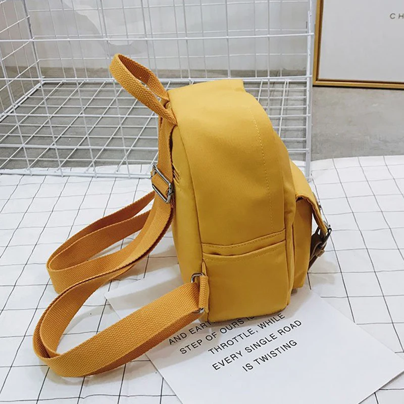 Fashion Women Backpack New High Quality Zipper Female Backpacks Small Teenage School Bag Double Belt Mini Shoulder Bags