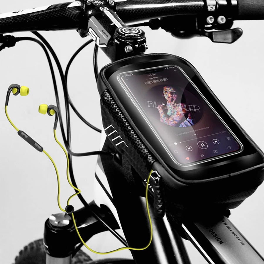 NEWBOLER на горном велосипеде сумка непромокаемые Водонепроницаемый Mtb Передняя 6 2