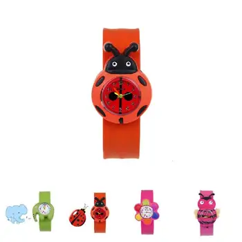 

Hot 1 Pcs Children Kids Wrist Quartz Watch Silicone Strap Cute Cartoon Style Fashion Birthday Gift hh88