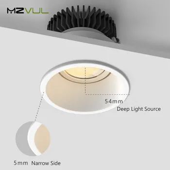 

2020 New Recessed In Downlight Led Ceiling Downlight Spot Led Dimmable 10W 20W Angle Adjustable For Kitchen Bedroom Foyer Light