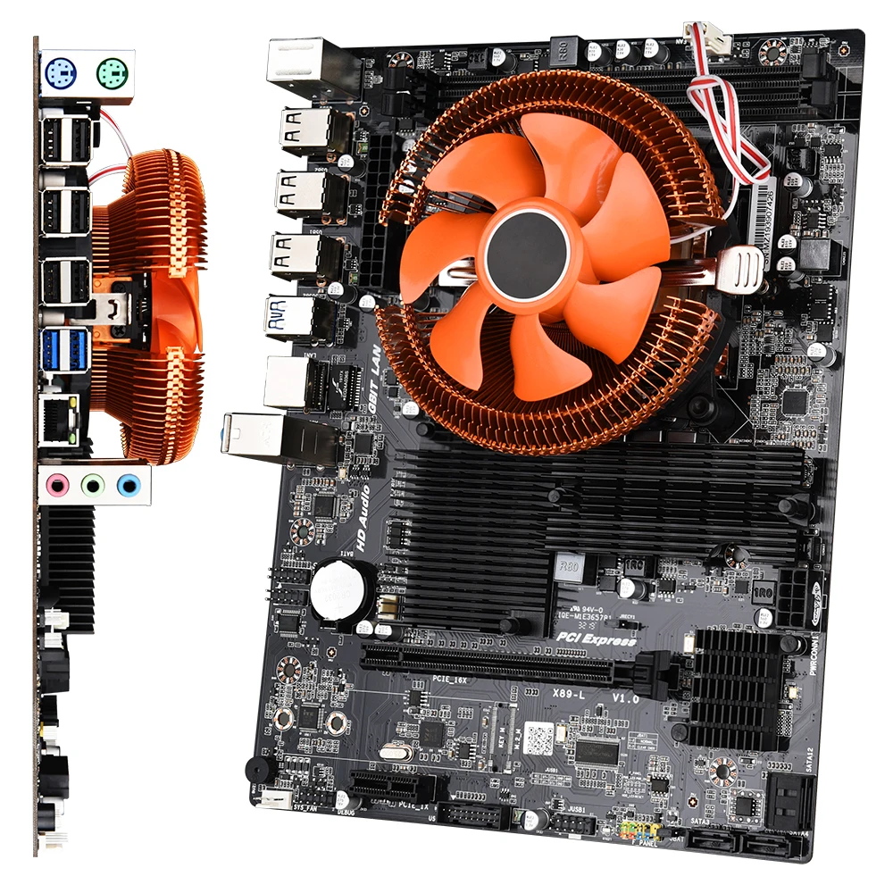 Материнская плата JINGSHA AMD G34 Socket X89 DDR3 32 ГБ памяти SATA II USB 3 0 для компьютерная