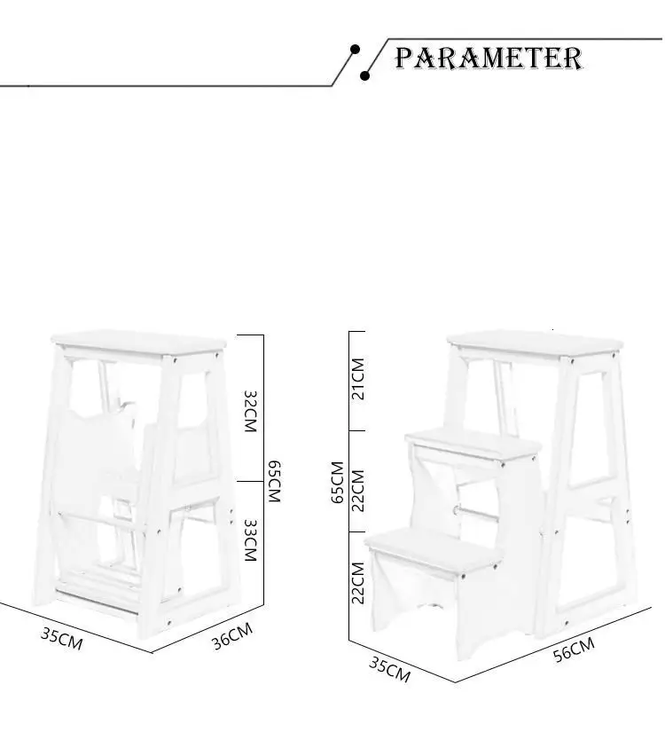 Lipat Складная скамейка ottoman детская ванная комната Dobravel табурета де Cocina деревянный стул Escaleta стул стремянка