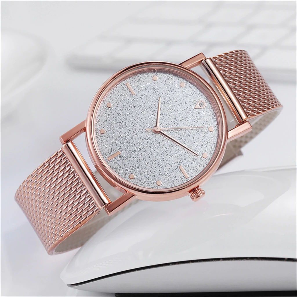 Luxury Ultra-thin Simple Sports Ladies Watch Rose Gold Watch Stainless  Steel Strap Women's Watches Clock Relogio Feminino - Quartz Wristwatches -  AliExpress