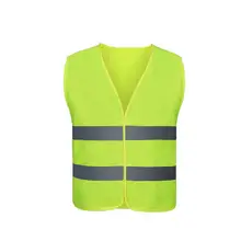 Светоотражающая одежда для безопасности жилет-Безопасное защитное устройство водонепроницаемый жилет для безопасности дорожного движения