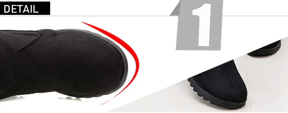 New ladies shoes winter boots 2019 fashion zipper women ankle boots female shoes flat keep warm cozy snow boots women shoes (5)