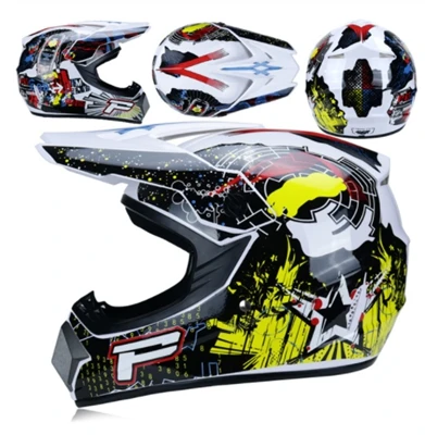 Флип-ап мотоциклетный детский шлем для мотокросса внедорожный шлем ATV Dirt bike горные MTB DH гоночный шлем кросс шлем capacete - Цвет: 8