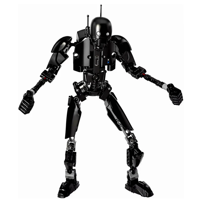 KSZ 617 K 2SO робот солдат из Звездных Войн Rogue One Action Building Block Toys Technic 75120 подарок для