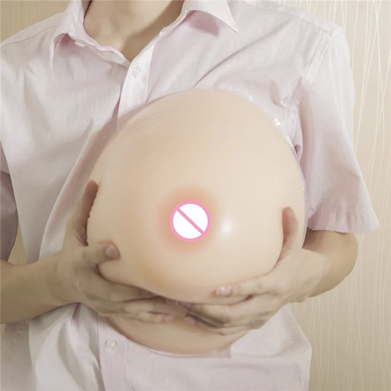 12Kg/pair Most Biggest Silicone Breast Forms Artificial Boobs Enhancers Super Cup Silicone Soft Tits Breast Classic Round