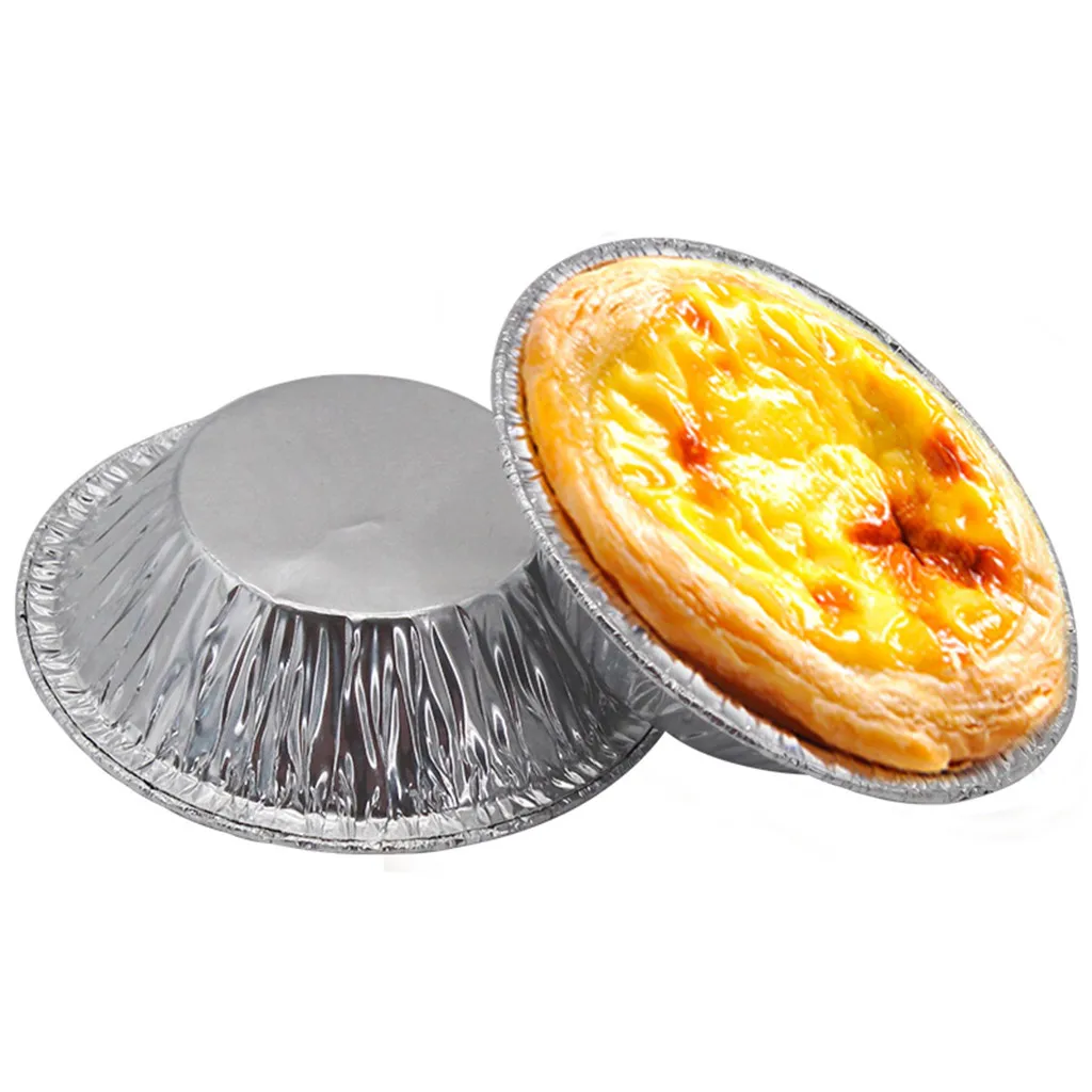 250 шт. набор печенья Tart резак форма для кексов Форма яиц пирога одноразовые