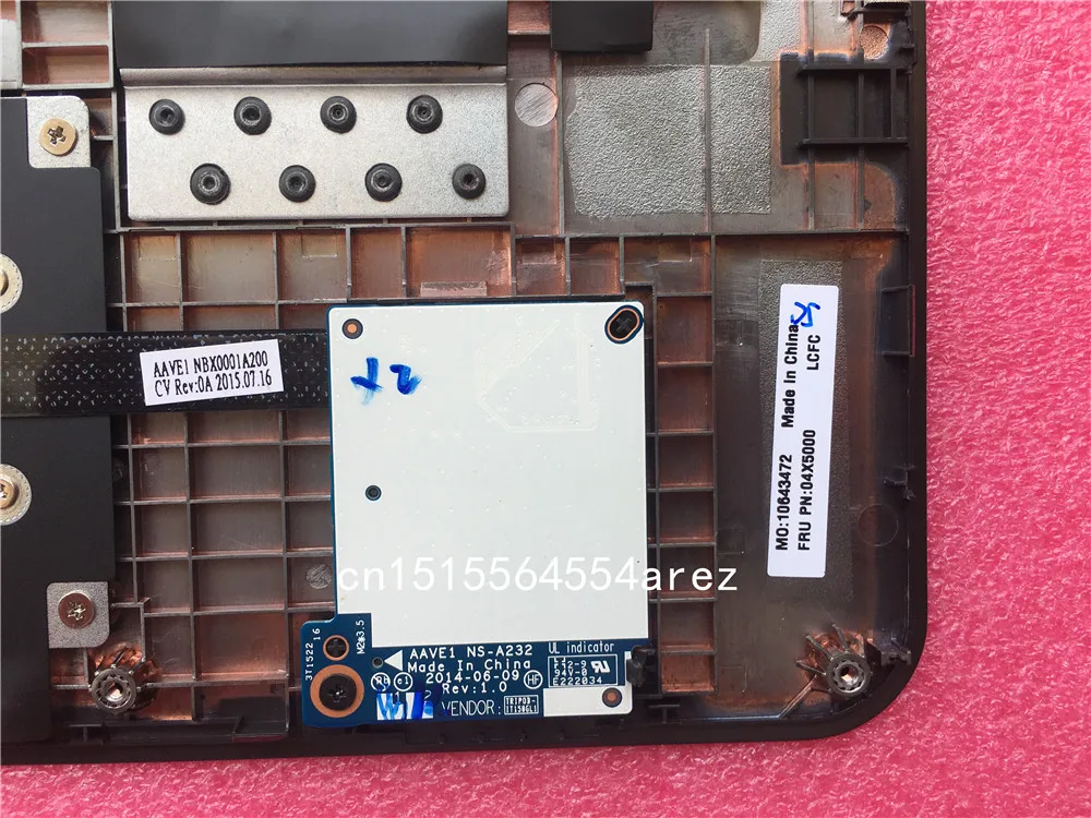 Ноутбук lenovo ThinkPad E455 тачпад Упор для рук чехол/крышка клавиатуры 04X5000