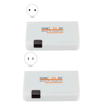 

Analog TV Transmitter HDMI to RF HDMI to Radio Frequency Signal HD Modulator Box Converter with Remome Control Zoom for HDTV PC