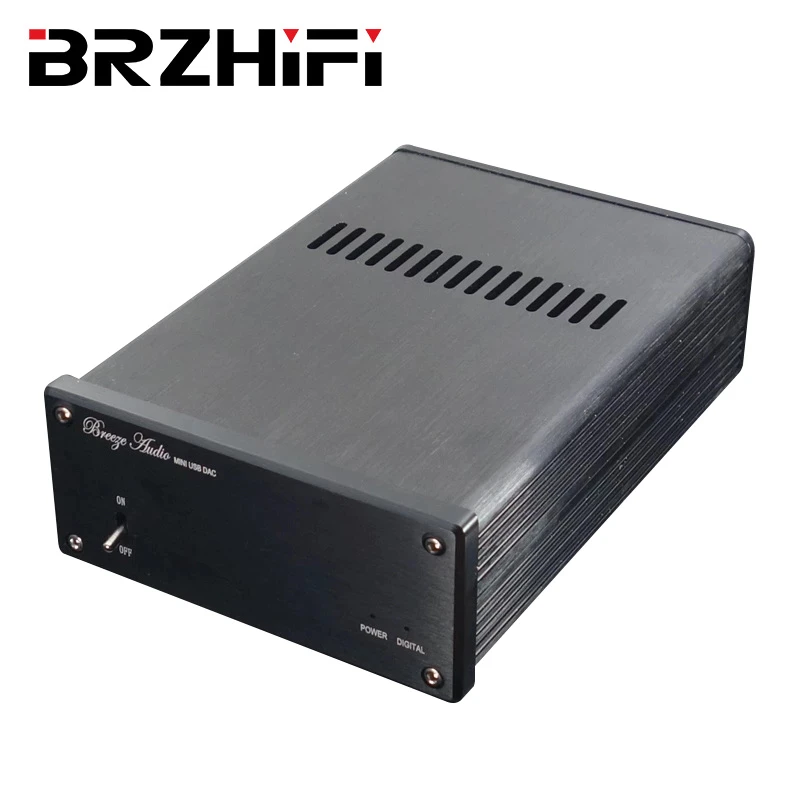 BRIZHIFI Dual Parallel DC50 PCM1794 HiFi DAC Optical Coaxial 24bit Decorder For Audio CD Player Power Amplifier Stereo Amp 3 channel amplifier