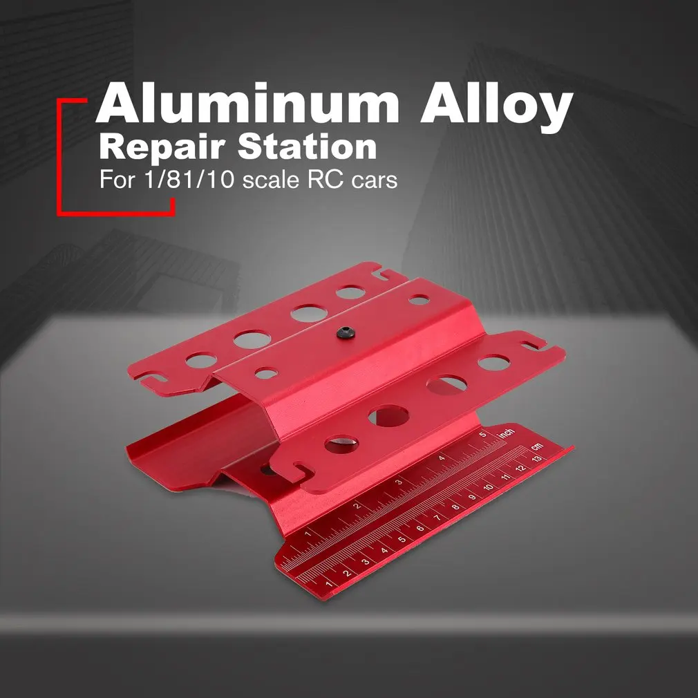 Средняя серия алюминиевого сплава модель ремонтная станция Рабочая подставка Монтажная платформа Поворот 360 для 1/8 1/10 RC автомобиль