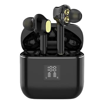 

Wireless Bluetooth Headset 5.0 T07 Graphene Double Moving Coil Headphones In-Ear IPX7 Grade Waterproof