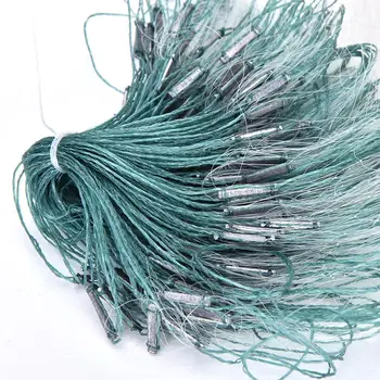 

1pc Hot Sale 3 Layers Monofilament Gill Fishing Net with Float Fish Trap Rede De Pesca Nylon Fishing Net 25m Accessory Tools
