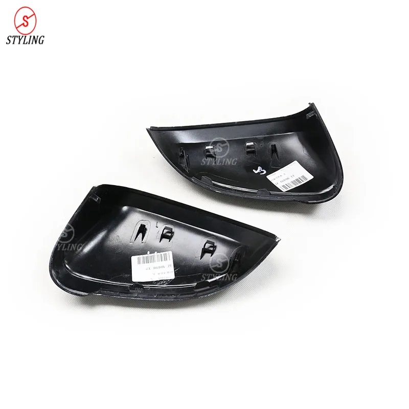 Dry Carbon Fiber Mirror Cover For Audi S5 A4 A5 B9 Rear View Mirror Cover caps Replacement & Add on style 2016 2017 2018 2019
