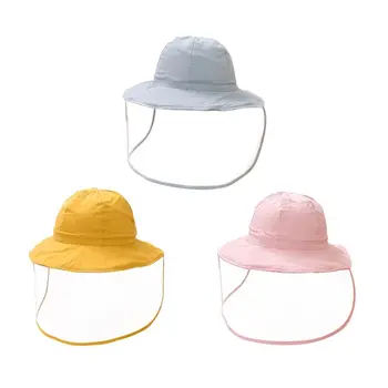 

Children's Anti-fog Hat Dustproof Anti-spitting Basin Child Shade Girl Fisherman Hat No.5