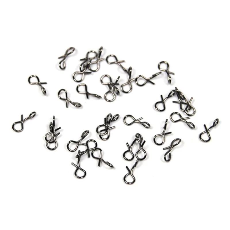 100pcs/set Quick Change Connect Fly Fishing Snap For Flies Hook/Lures Carbon Steel Fishing Accessories