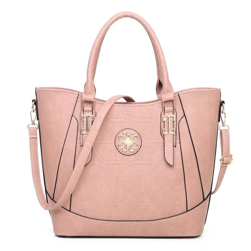 

WOMEN'S Bag 2019 Spring New Style Fashion Handbag Women's Simple Versatile Korean-style Retro Different Size Bags Women's Should