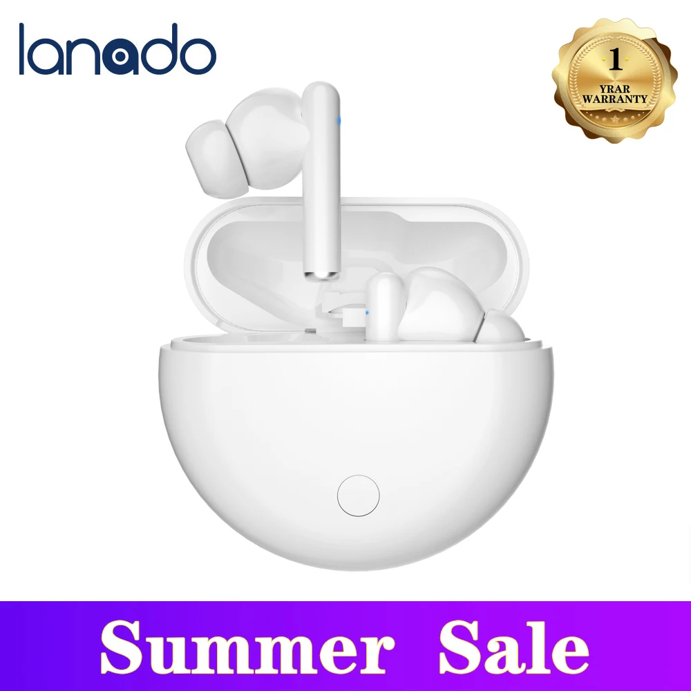 Lanado 2020 New Tws Wireless Headphones Bluetooth Earphone 5 0 In Ear Headset Handsfree Mini True Wireless Earbuds for Phones