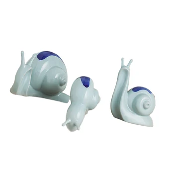 

Home Decor Home Decoration Nordic Style Desktop Decoration Snail Shaped Crafts Creative Table Ornament Home Adornment Sky-Blue
