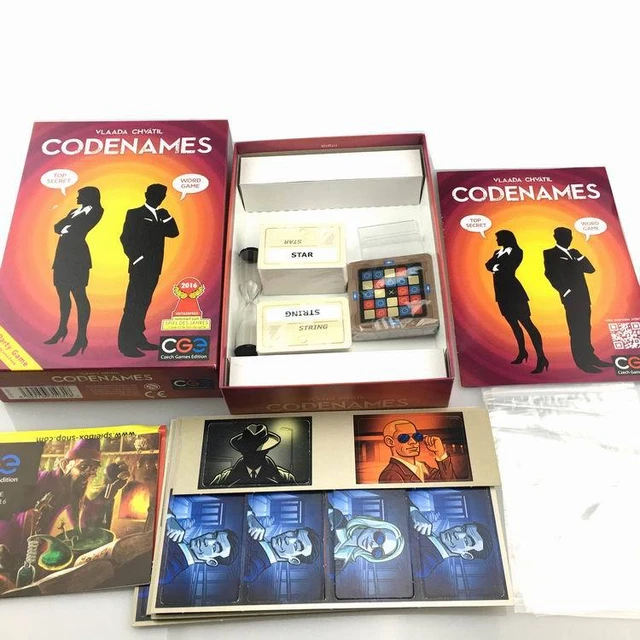 Confidential Action Codenames Board Game Family Friend Party Game Card Game 4