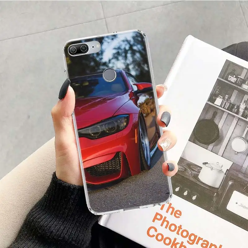 Мягкий чехол для телефона синий красный Huawei Honor 10 9 20 Lite 9X 8X 8A Pro 7A 7X Y5 Y6 Y7 Y9 2019 V20