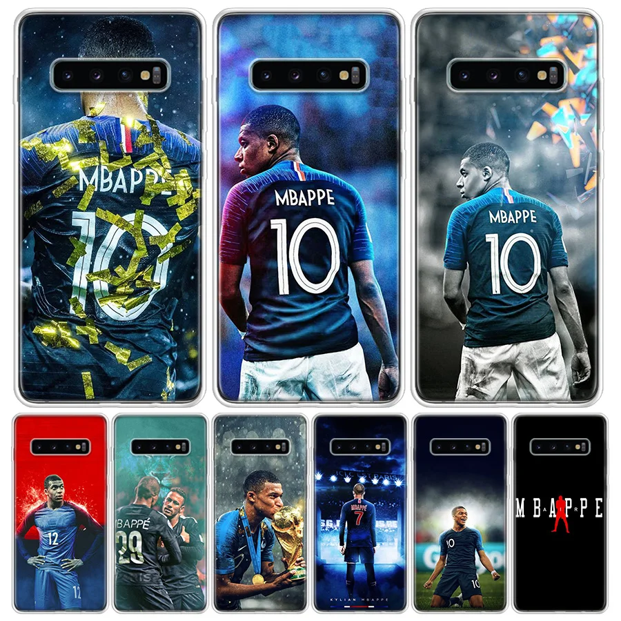 Mbappe крышка чехол для телефона для samsung Galaxy A10 A20E A30 A40 A50 A70 A50S A80 M30S A6 A7 A8 A9 Plus+ Coque