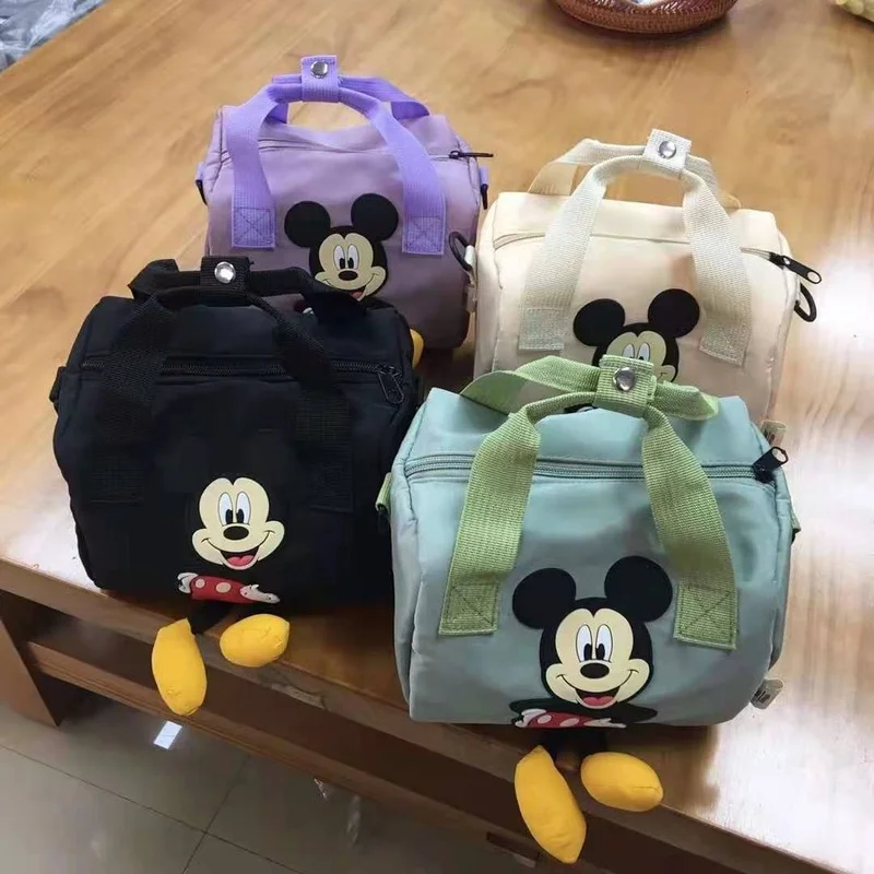

Disney Mickey Mouse Shoulder Bag Mickey Kids Bag Handbag Boys Girls Shoulder Bag Diagonal Bag Mickey Mouse Female Bowling Bag