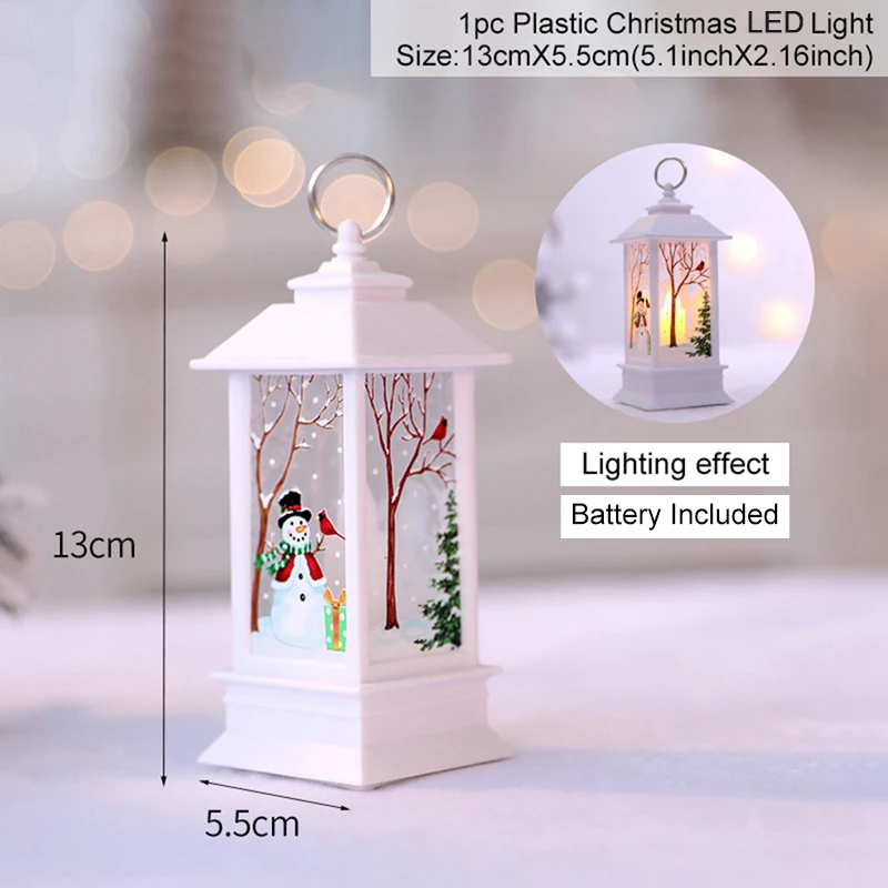 Christmas Lantern Light Merry Christmas Decorations for Home 2025