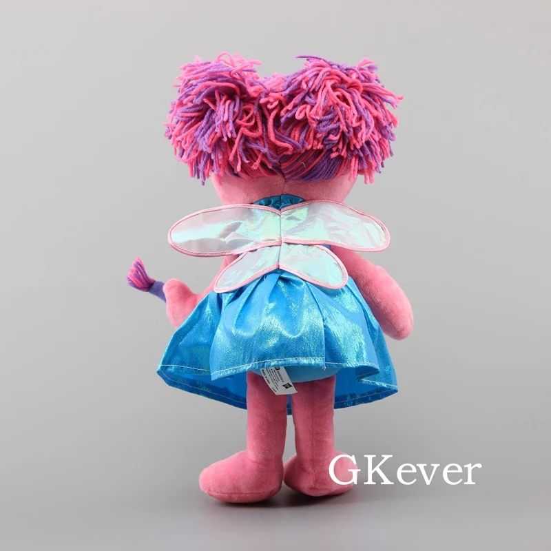 35 см 1" Улица Сезам Abby Cadabby Сказочный Ангел Мягкие плюшевые игрушки кукла Peluche для маленьких детей Рождественский подарок на день рождения