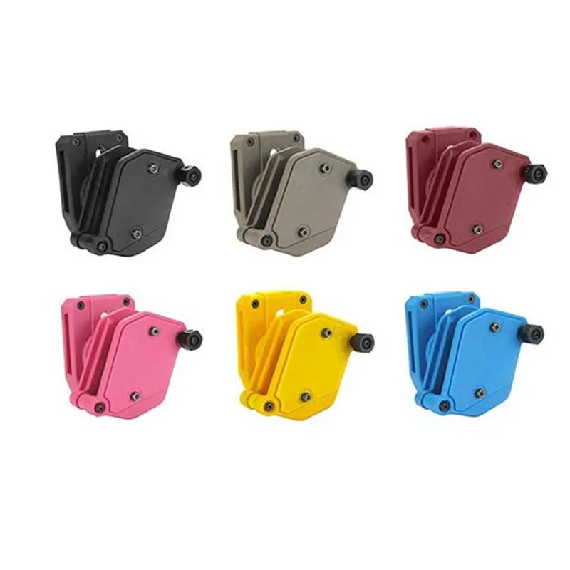 IPSC IDPA 글록 17 매거진 파우치, 멀티 앵글 조정 속도 매거진 파우치, 전술 에어소프트 기어 매그 홀스터